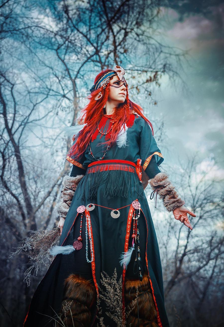 Girls in Slavic costumes underwear in Sheffield