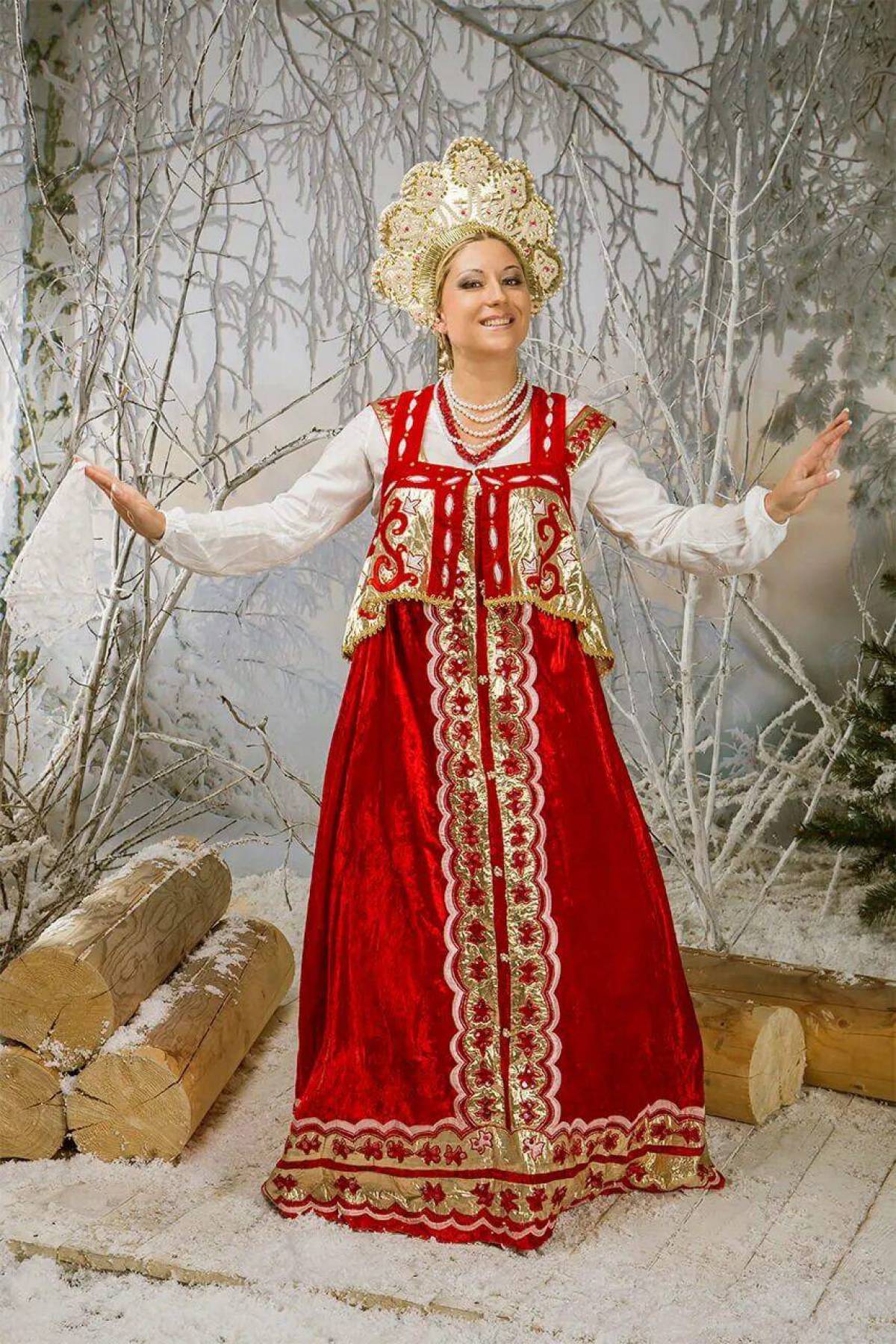 Girls in Slavic costumes in Sheffield